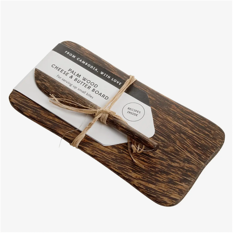 Palm Wood Serving Dish