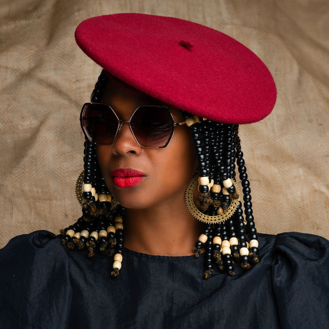 Wool Beret (Burgundy)