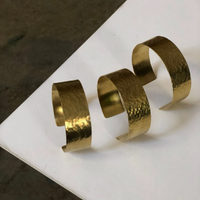 Cara Brass Cuff