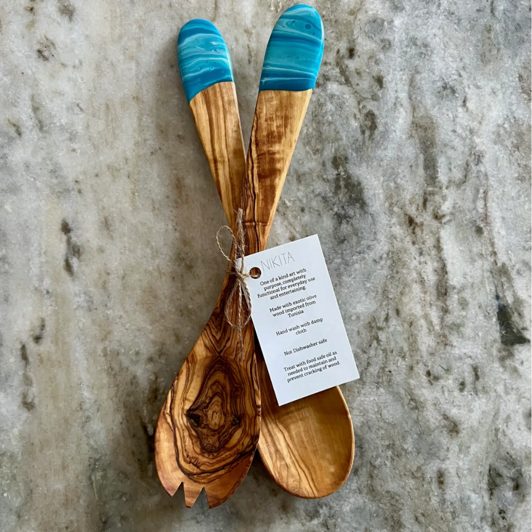 Nikita Olive Wood Utensils