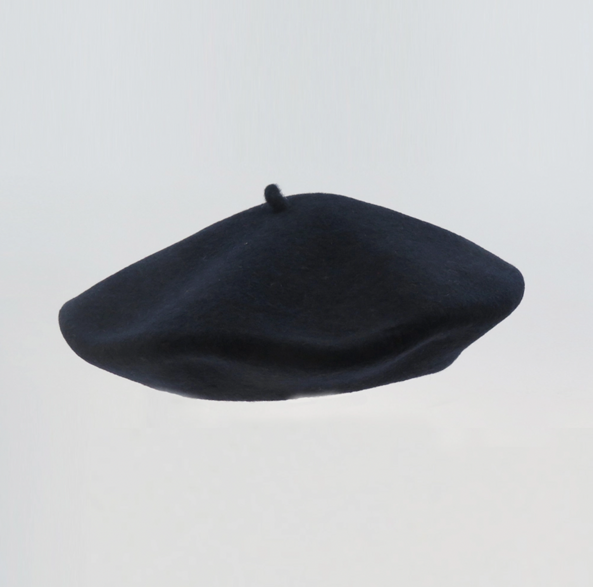 Wool Beret (Navy)