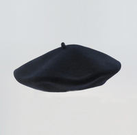 Wool Beret (Navy)