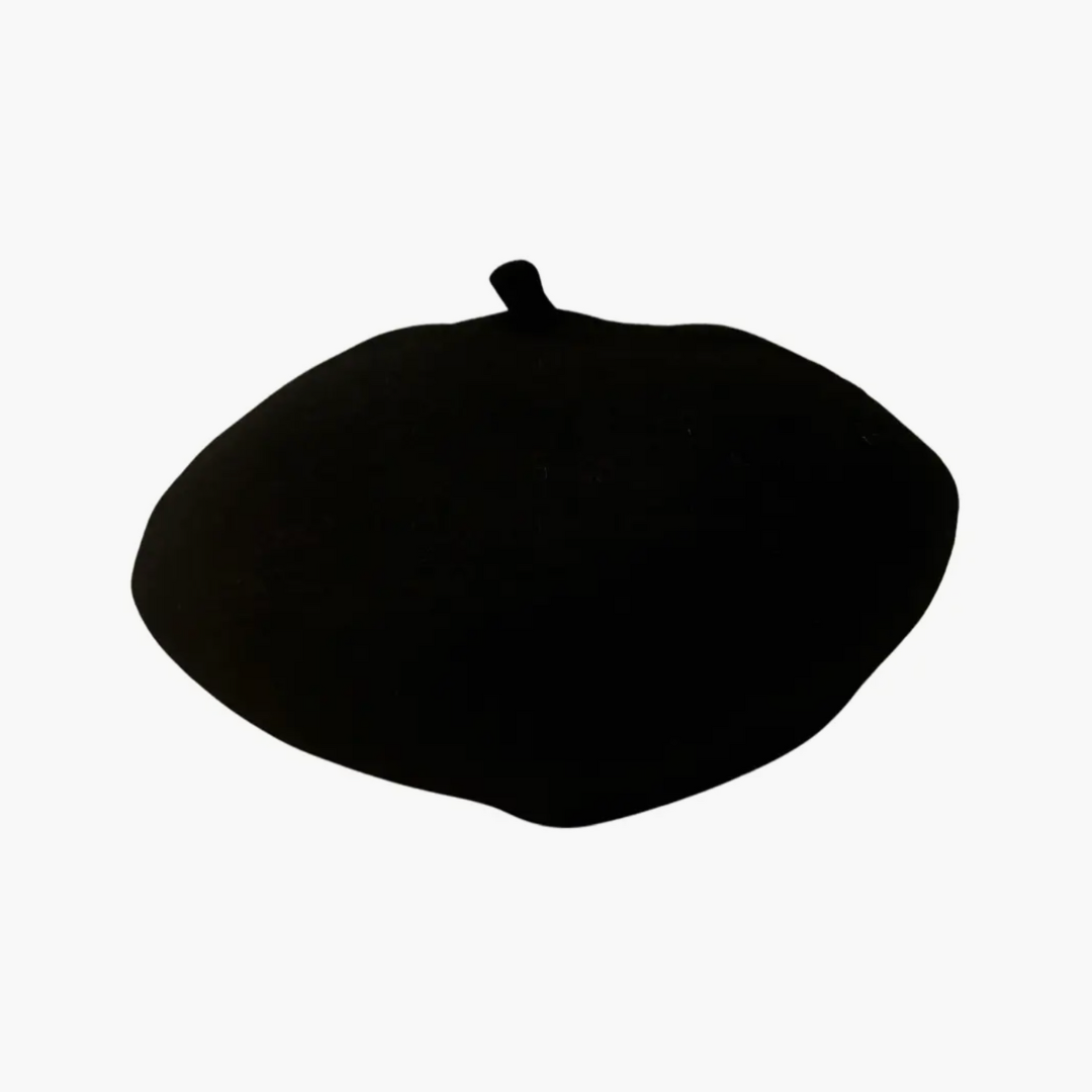 Wool Beret (Black)