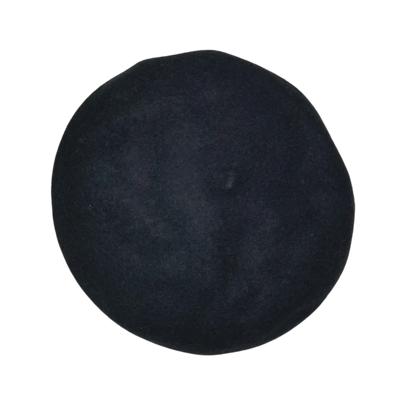 Wool Beret (Black)