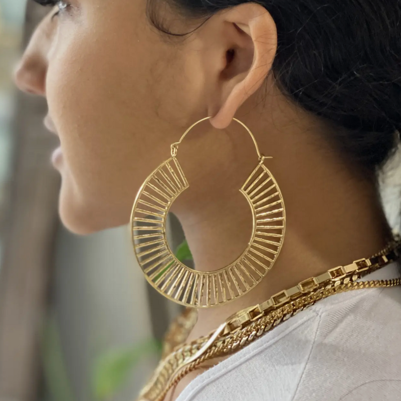 Brass Railway Hoops
