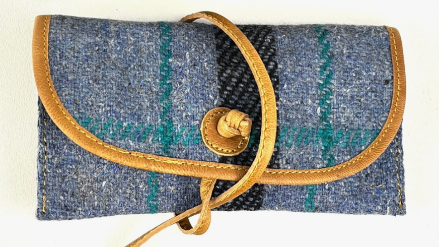 Wool Eye Glass Pouch