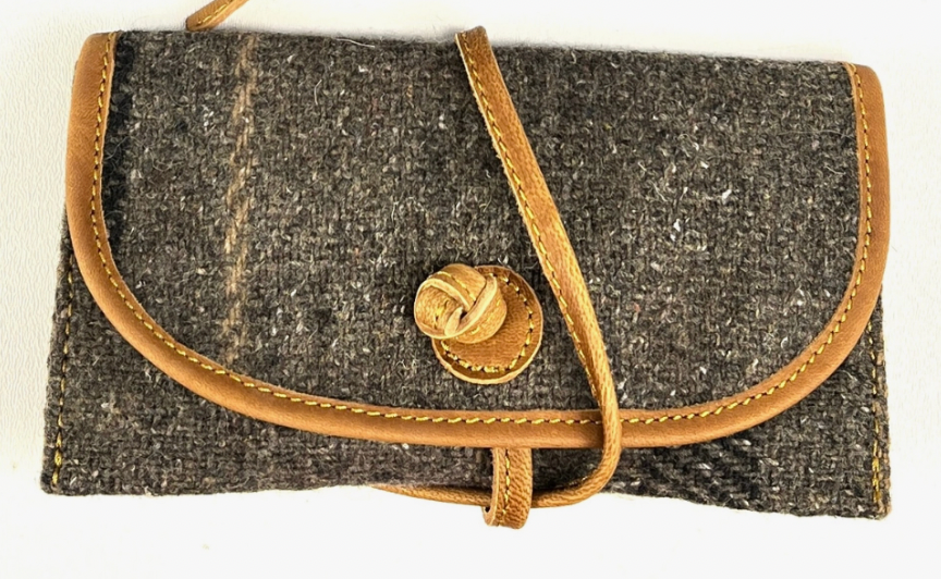 Wool Eye Glass Pouch