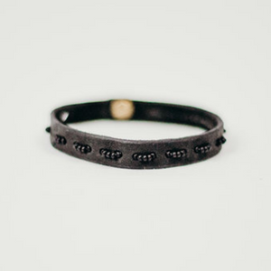 Beaded Leather Bracelet
