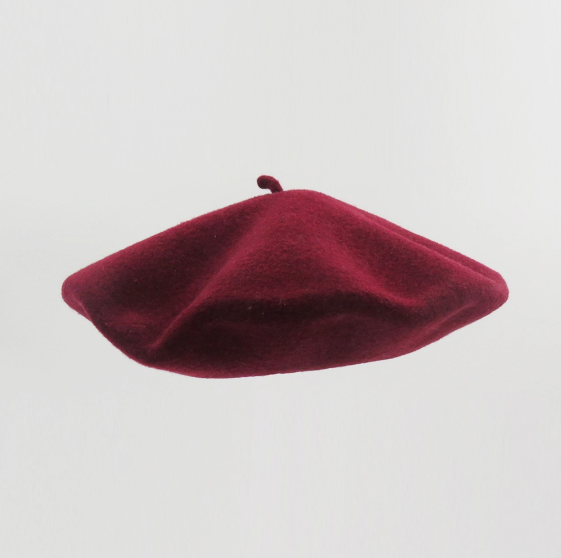 Wool Beret (Burgundy)