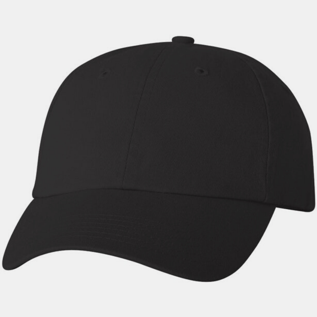 Black plain hot sale dad hat