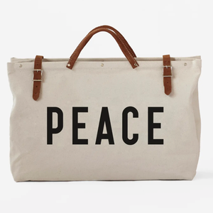 Unisex Peace Canvas Bag