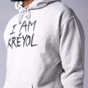 Unisex "I Am Kreyol" Sweatshirts (Heather Grey)