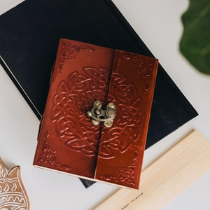 Wanderer's Tan Leather Handmade Journal