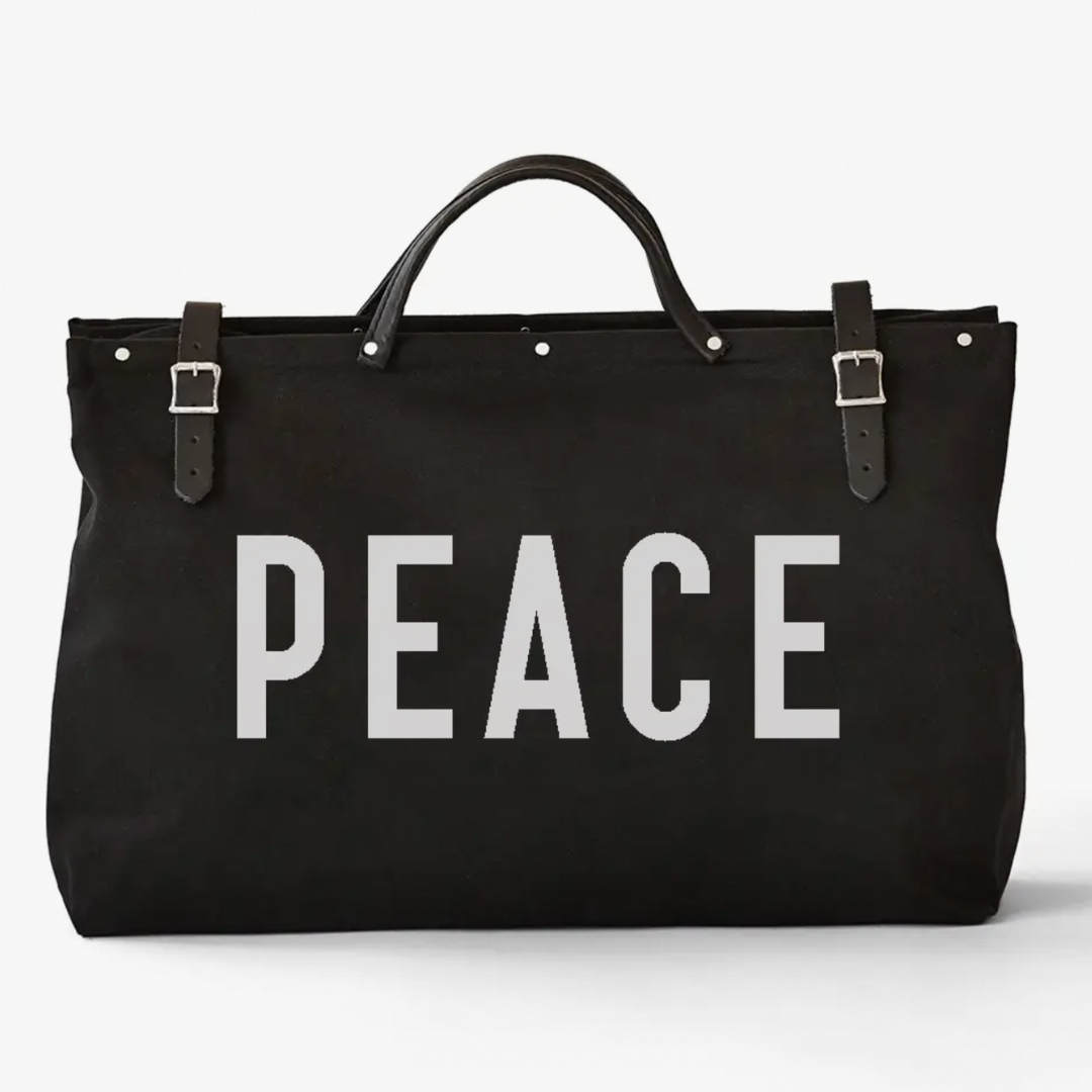 Unisex Peace Canvas Bag