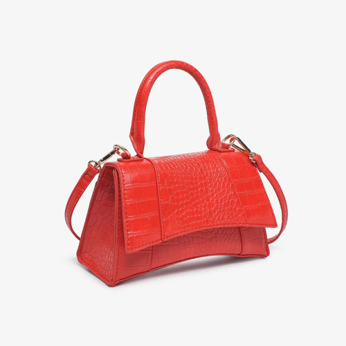 Crocodile print bag sale