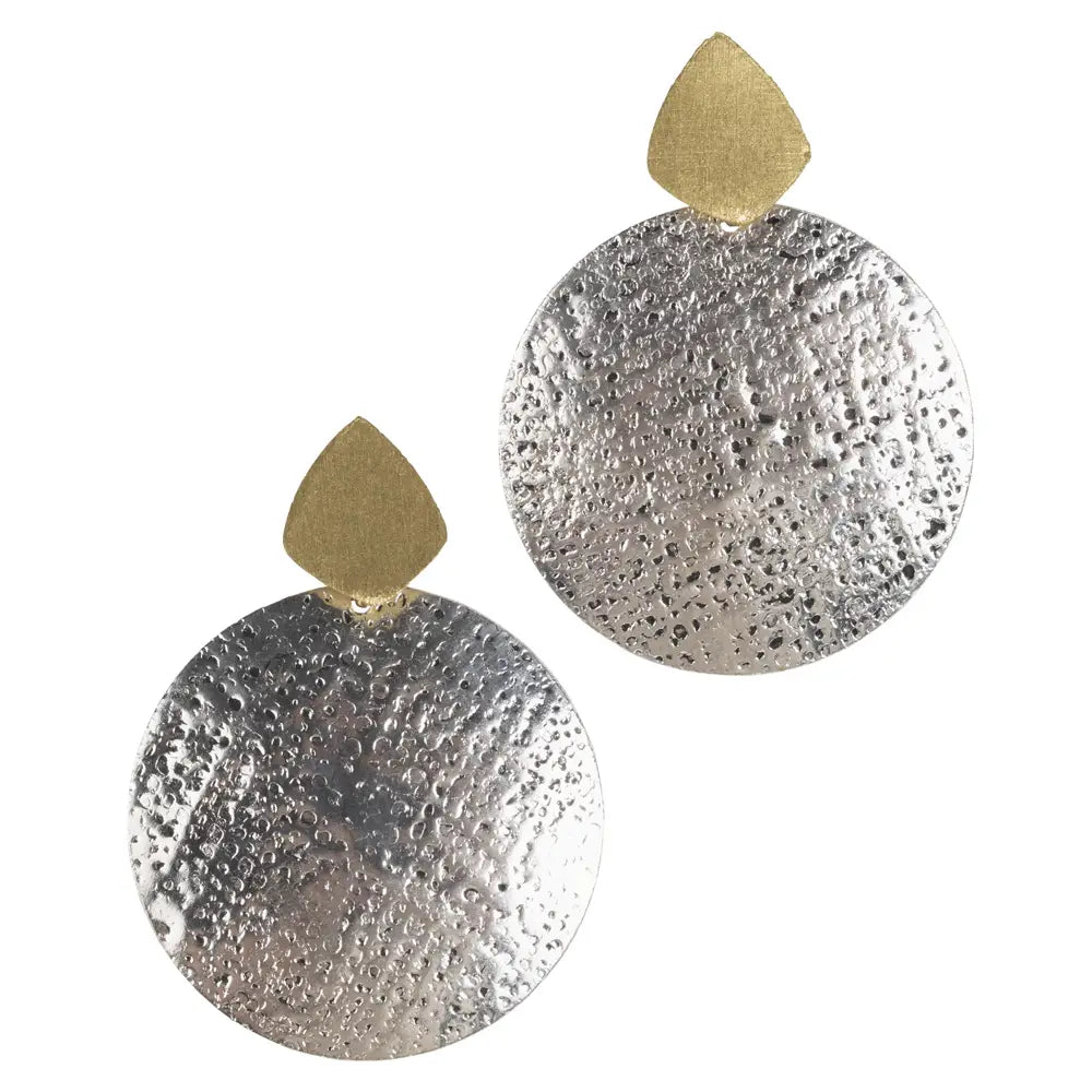 Textured Post Earrings